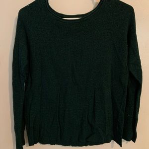 Dark green soft sweater